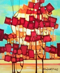 Salman Farooqi, 16 x 20 Inch, Acrylic on Canvas, Cityscape Painting, AC-SF-633